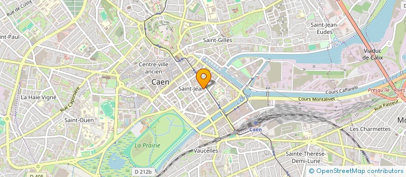 localisation de l'entreprise SCM DES SPECIALISTES CAEN CENTRE à CAEN