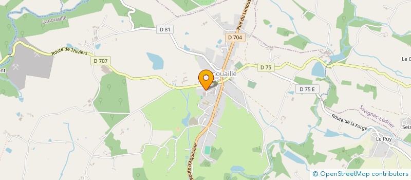 localisation de l'entreprise SCM DES TILLEULS  LANOUAILLE