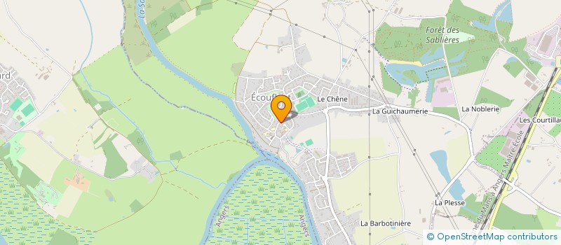 localisation de l'entreprise SCM DES TROIS RIVIERES à ECOUFLANT