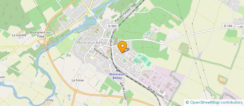 localisation de l'entreprise SCM DES VIGNES  MONTREUIL-BELLAY