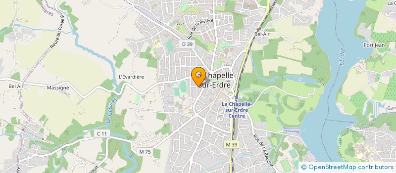 localisation de l'entreprise SCM DESCARTES  SUCE-SUR-ERDRE