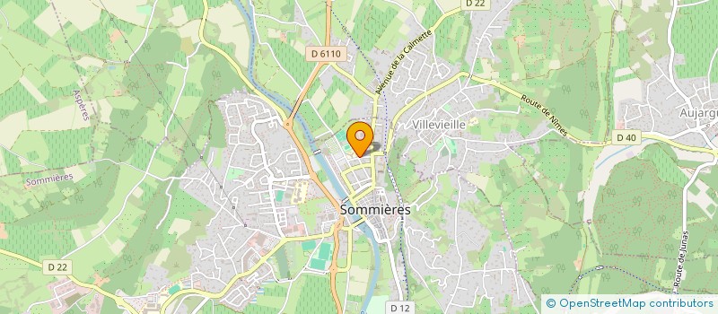 localisation de l'entreprise SCM DESSALCES - MARCOT  SOMMIERES