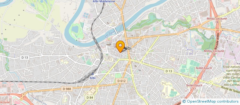 localisation de l'entreprise SCM DEVOISINS-NOUALS à ALBI