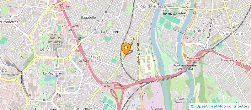 localisation de l'entreprise SCM DIAFOIRUS à TOULOUSE