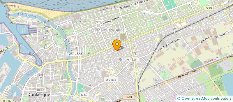 localisation de l'entreprise SCM DIAGENSEMBLE à DUNKERQUE