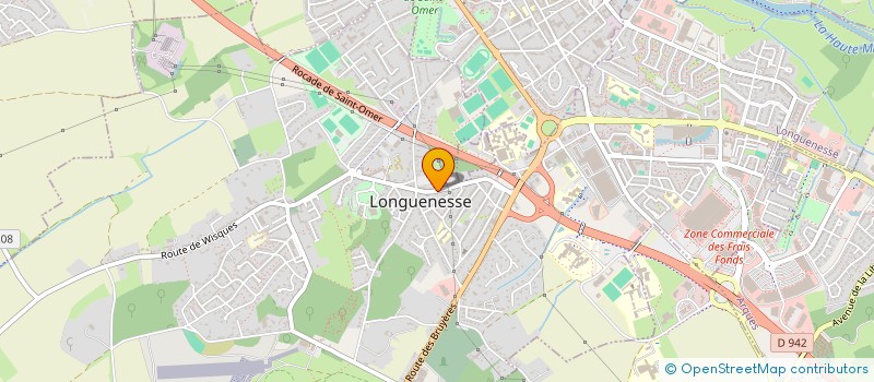 localisation de l'entreprise SCM DIGITAL à LONGUENESSE