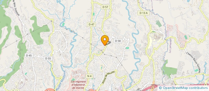 localisation de l'entreprise SCM DINASTY MEDICALE  FORT-DE-FRANCE