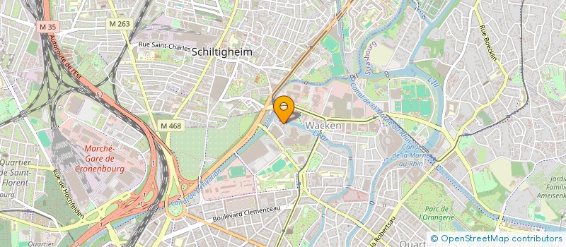 localisation de l'entreprise SCM DIRHEIMER GEHIN HANNEQUIN... à STRASBOURG