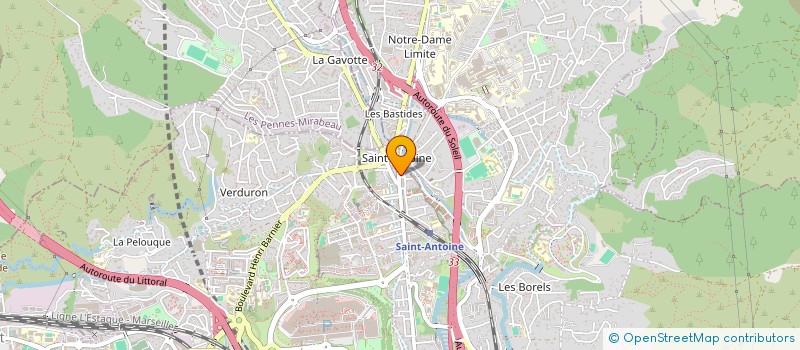 localisation de l'entreprise SCM DOBBELS - SELARL DES DOCTEURS GUEDJ à MARSEILLE