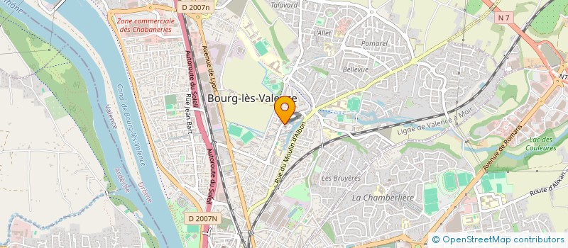 localisation de l'entreprise SCM DOBRE-COSTANTIN  BOURG-LES-VALENCE