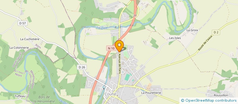 localisation de l'entreprise SCM DOBRE-VOICU  VALENCE-EN-POITOU