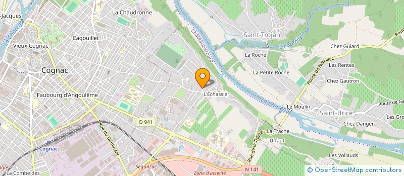 localisation de l'entreprise SCM DOCT BAYLAC-DOMENGETROY ET BERNIER à CHATEAUBERNARD