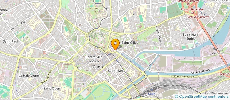 localisation de l'entreprise SCM DOCTEURS ARGOUARCH ET MAUGER à CAEN