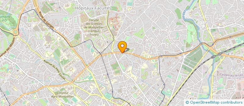 localisation de l'entreprise SCM DOCTEURS BAGLIONI R ET JEAN RICHARD à MONTPELLIER