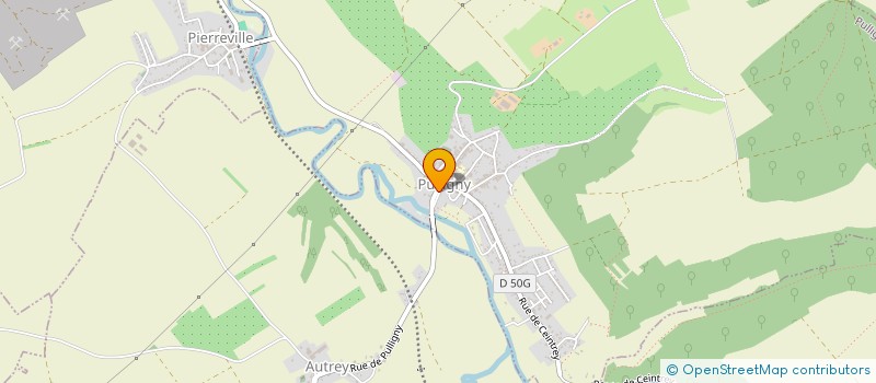 localisation de l'entreprise SCM DOCTEURS BAGNON  PULLIGNY