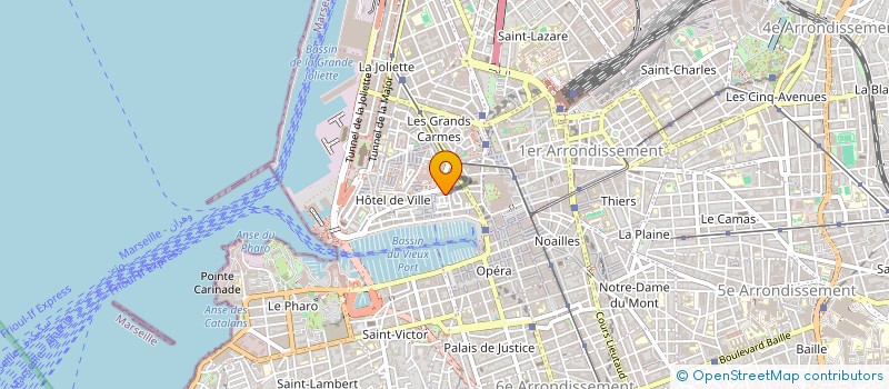 localisation de l'entreprise SCM DOCTEURS BAZZOLI BELICHA à MARSEILLE