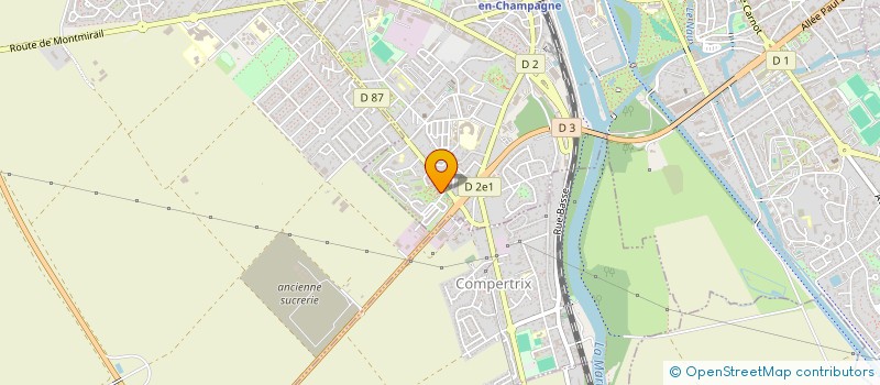 localisation de l'entreprise SCM DOCTEURS BERTON & CARTERET à CHALONS-EN-CHAMPAGNE