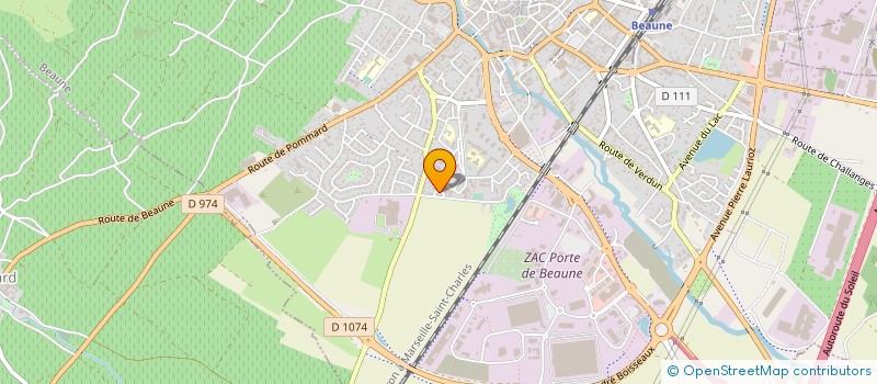 localisation de l'entreprise SCM DOCTEURS BLANC ET CHEVRIER à BEAUNE