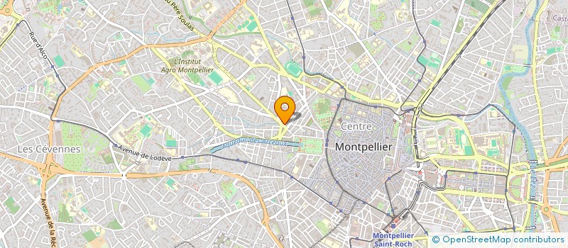 localisation de l'entreprise SCM DOCTEURS DE VARENNE GALET DE SANTERR à MONTPELLIER