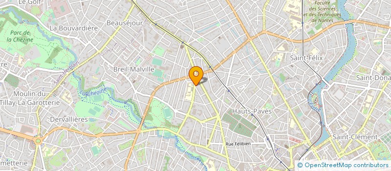 localisation de l'entreprise SCM DOCTEURS DOUGUET ET FRADIN à NANTES