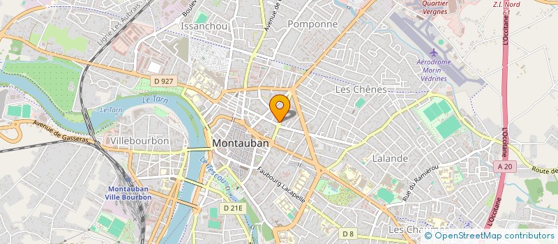 localisation de l'entreprise SCM DOCTEURS DUGES & BLANC  MONTAUBAN