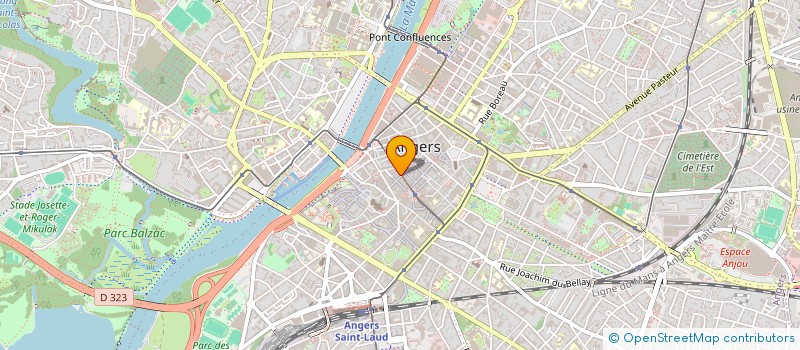 localisation de l'entreprise SCM DOCTEURS FALLAH ET ANQUETIL à ANGERS