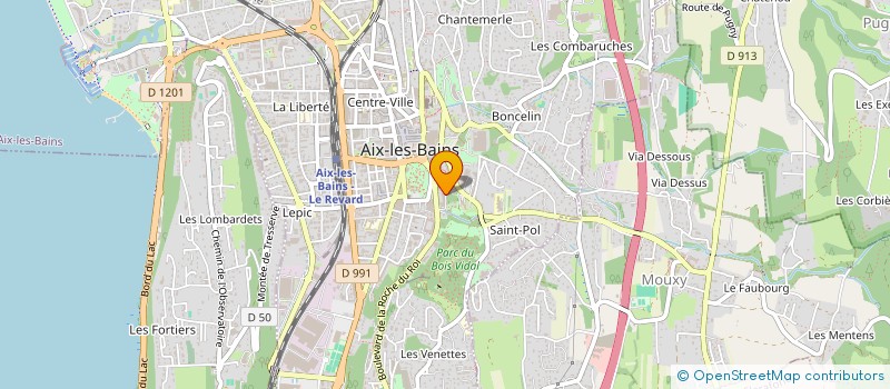 localisation de l'entreprise SCM DOCTEURS GRABER-DUVERNAY -LE PROVOST à AIX-LES-BAINS