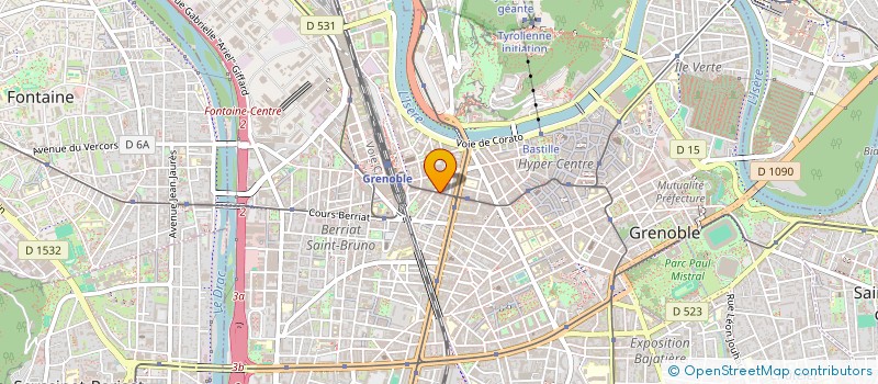 localisation de l'entreprise SCM DOCTEURS GUICHARD ET POINSIGNON  GRENOBLE