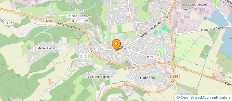 localisation de l'entreprise SCM DOCTEURS JACQUES ET MICHEL BOHU à GAILLON
