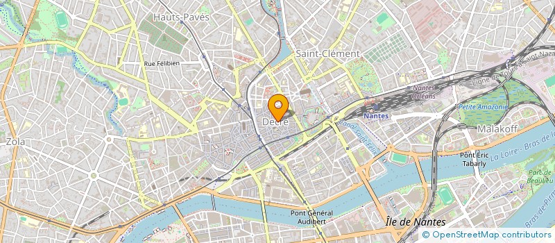 localisation de l'entreprise SCM DOCTEURS JARRY ANNIE ET JEAN CLAUDE à NANTES