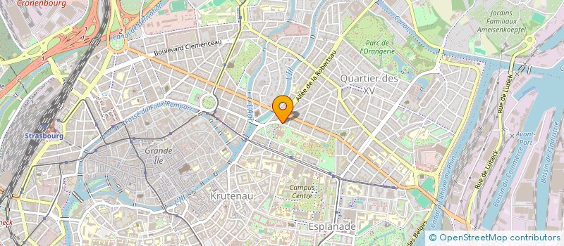 localisation de l'entreprise SCM DOCTEURS JOSSOT ET RIO à STRASBOURG