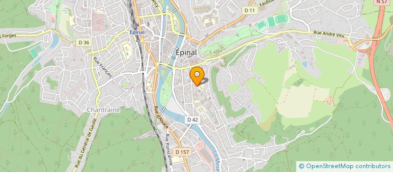 localisation de l'entreprise SCM DOCTEURS MAIRE PHILIPPE ET MARYLAINE à EPINAL