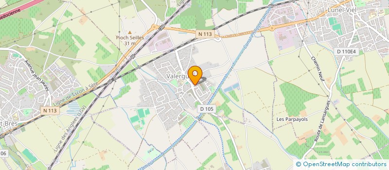 localisation de l'entreprise SCM DOCTEURS MOLINIER SFARA CROENNE à VALERGUES