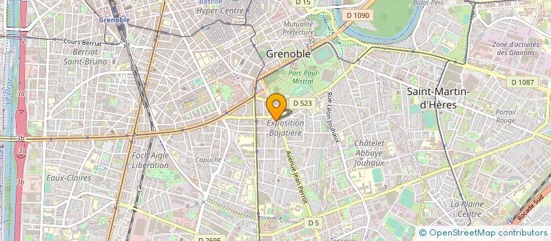 localisation de l'entreprise SCM DOCTEURS MUSIEDLAK ET PAGE à GRENOBLE