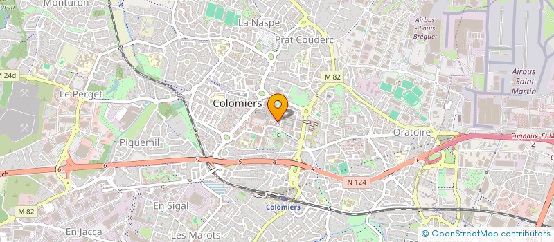 localisation de l'entreprise SCM DOCTEURS PERRAULT CORBARIEU ET GRANDMOTTET à COLOMIERS