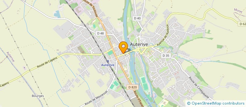 localisation de l'entreprise SCM DOCTEURS PONS ET BLANC à AUTERIVE