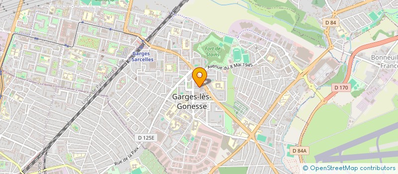 localisation de l'entreprise SCM DOCTEURS SOLAS SANANES HADDAD à GARGES-LES-GONESSE