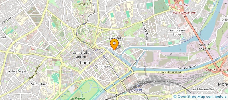 localisation de l'entreprise SCM DOCTEURS SOULARD ET DENIS à CAEN