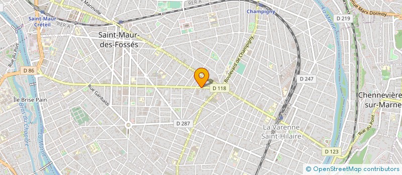 localisation de l'entreprise SCM DOHM GABERT à SAINT-MAUR-DES-FOSSES