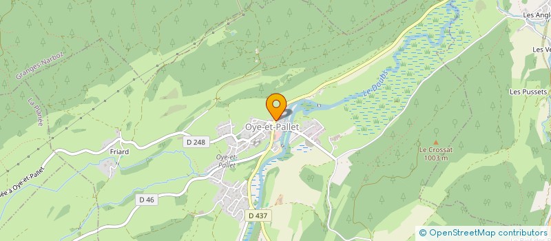 localisation de l'entreprise SCM DOMERGUE - DAVID  OYE-ET-PALLET