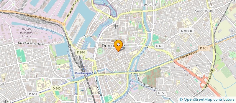 localisation de l'entreprise SCM DOMINIQUE LARREY à DUNKERQUE