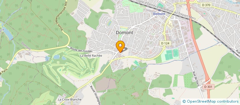 localisation de l'entreprise SCM DOMONT ANESTHESIE à DOMONT