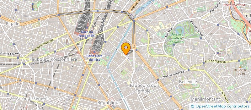 localisation de l'entreprise SCM DOPE  PARIS