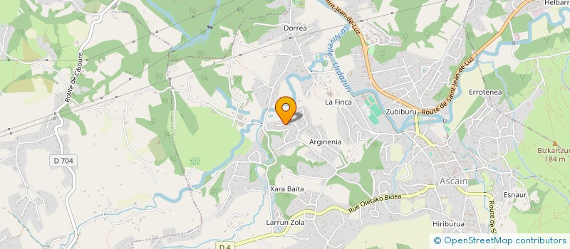 localisation de l'entreprise SCM DOUAT ET CHARRETON  SAINT-PEE-SUR-NIVELLE