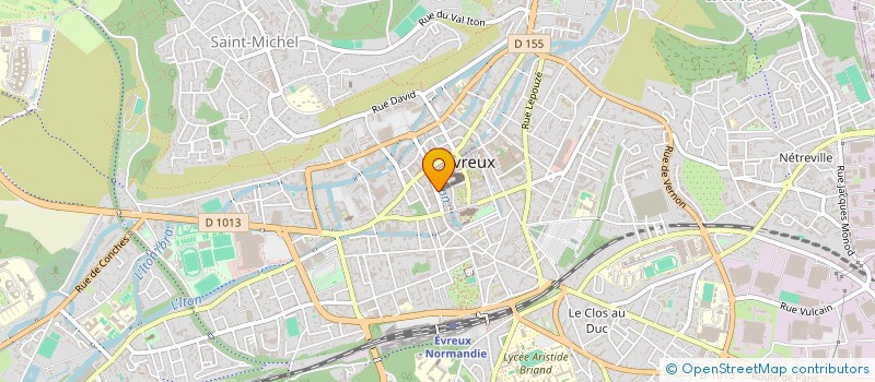 localisation de l'entreprise SCM DR DRAY  EVREUX