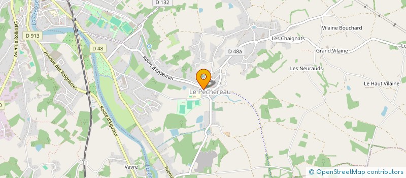 localisation de l'entreprise SCM DRS COURTEAU ET ADNANE à LE PECHEREAU