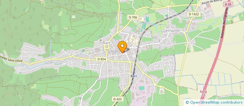 localisation de l'entreprise SCM DRS JEHL-TURCKHEIM-ULRICH  BARR