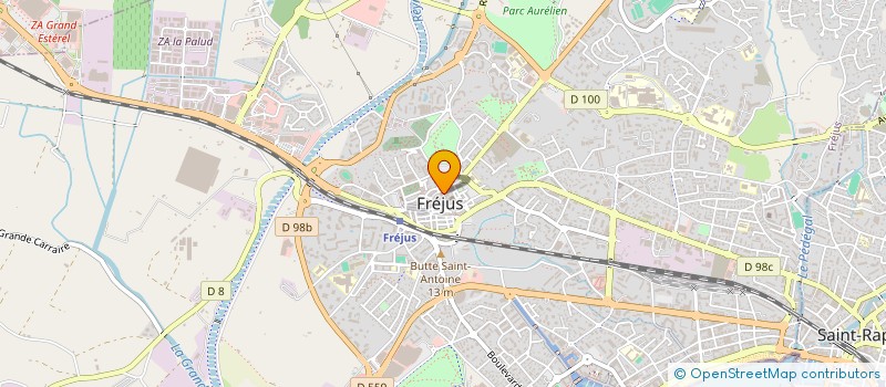 localisation de l'entreprise SCM DRS LE FLOC'H ET GUISLAIN à FREJUS