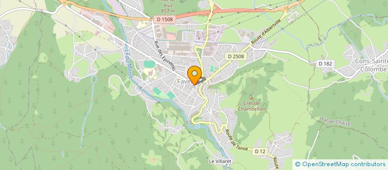 localisation de l'entreprise SCM DRS MOUTHON J. MARIE - NOVEL MAURICE à FAVERGES-SEYTHENEX