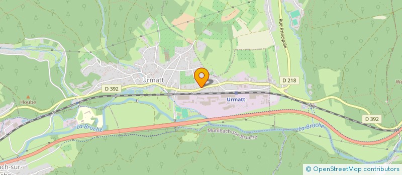 localisation de l'entreprise SCM DRS VETTERHOEFFER - POUGET - DAVID  URMATT